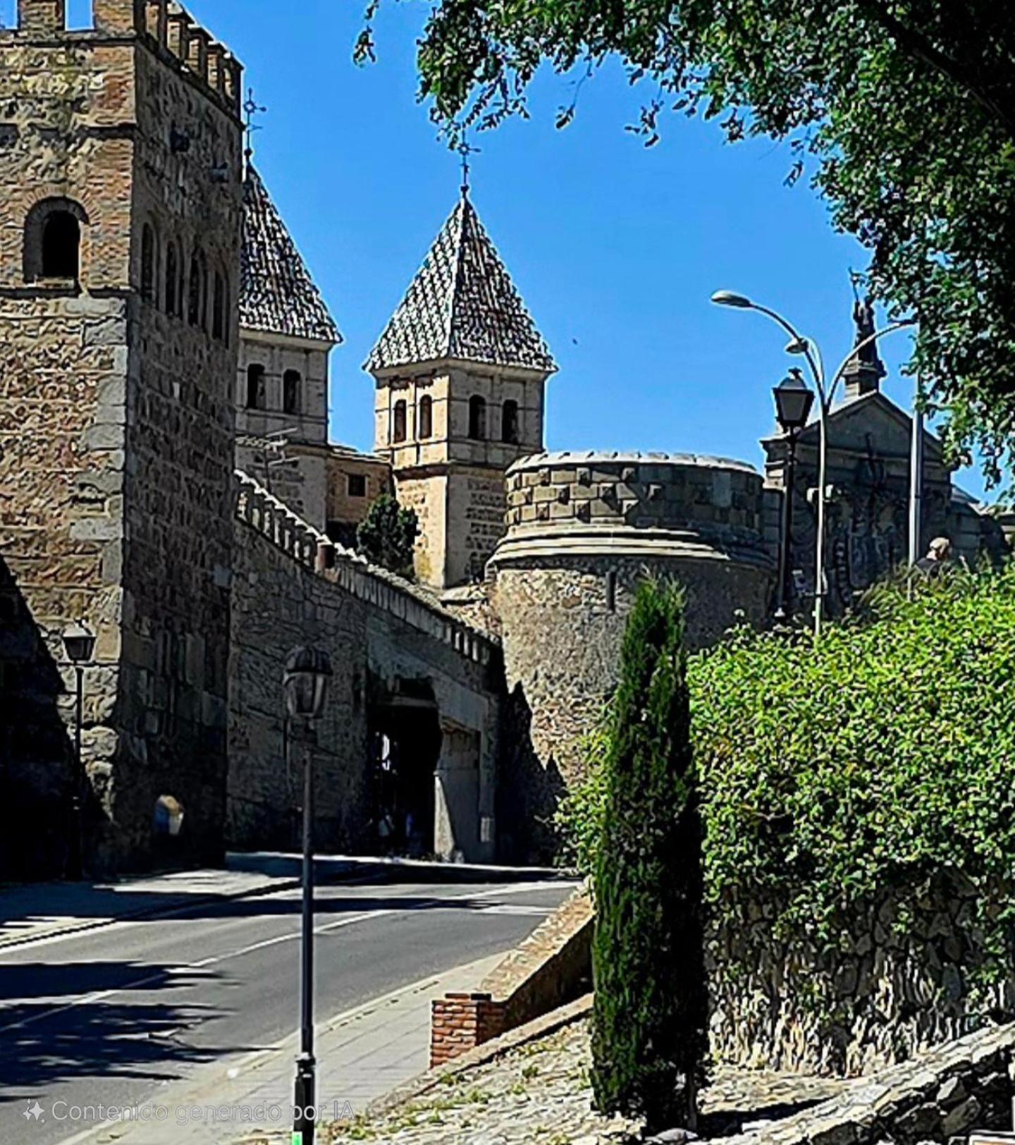 Puerta De Bisagra-Parking Gratis- Con 2 Habitaciones Toledo Bagian luar foto